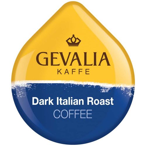  Tassimo Gevalia Dark Italian Roast Extra Bold Roast Coffee T-Discs for Tassimo Single Cup Home Brewing Systems (12 ct Pack)