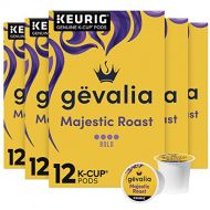 Gevalia Majestic Roast Bold Dark Roast K?Cup Coffee Pods 72 ct Pack, Pack of 6