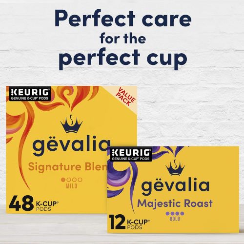  Gevalia Majestic Roast Bold Dark Roast K?Cup Coffee Pods 72 ct Pack, Pack of 6