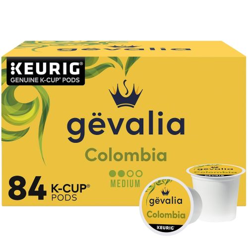  Gevalia Colombia Medium Roast K-Cup Coffee Pods (84 ct Box)