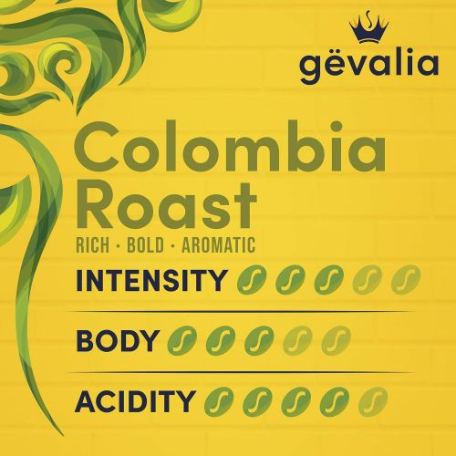  Gevalia Colombia Medium Roast K-Cup Coffee Pods (84 ct Box)
