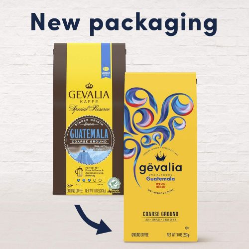  Gevalia Special Reserve Guatemala Coarse Medium Roast Ground Coffee (10 oz Bag)