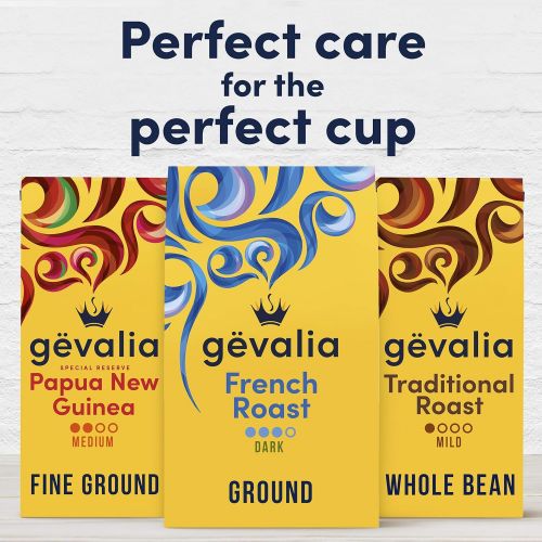  Gevalia French Roast Dark Ground Coffee (20 oz Bag)