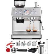 Gevi Espresso Machine 20 Bar With Grinder & Steam Wand - All in One Espresso Maker & Espresso Machine with Grinder for Home