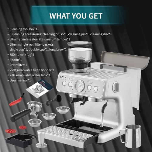  Coffee Makers 12 Cup, Gevi Programmable Coffee Maker with Auto Shut-off, Coffee Pot with Filter and Hot Plate, Silver: Kitchen & Dining