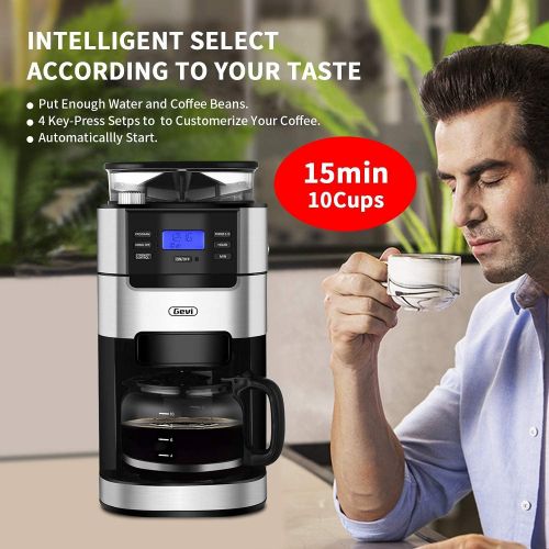  [아마존베스트]Gevi Electric Coffee Grinder Stainless Steel Blade Grinder for Coffee Espresso Latte Mochas, Noiseless Operation