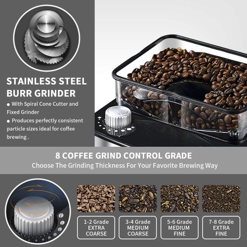  [아마존베스트]Gevi Electric Coffee Grinder Stainless Steel Blade Grinder for Coffee Espresso Latte Mochas, Noiseless Operation