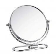 Ggjmirrors Double-sided Round Mirror, Wall-mounted Folding Portable Desktop Makeup Mirror European Desktop...