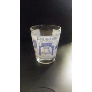 /GhostB4ghouls Philadelphia theme shot glass vintage