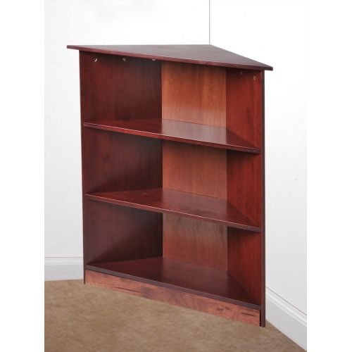  GiMark 36 Corner Unit Bookcase Cherry