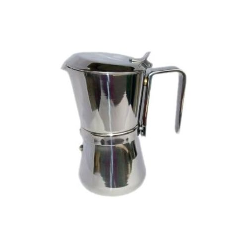  [아마존베스트]Giannini 103 Coffee Maker Italy, Espresso Maker Induction 6 Cups Stainless Steel & Romelsbach Travel Hob RK 501 - Made in Germany, Cast Heating Plate 80 mm Diameter, 500 Watt, Stai