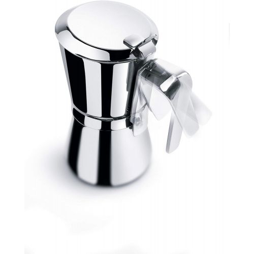  [아마존베스트]Giannini 103 Coffee Maker Italy, Espresso Maker Induction 6 Cups Stainless Steel & Romelsbach Travel Hob RK 501 - Made in Germany, Cast Heating Plate 80 mm Diameter, 500 Watt, Stai