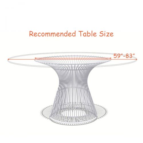 자이언텍스 Giantex 10 Pcs Round White Tablecloth 90-Inch, Premium Polyester Table Cover, Machine Washable, Durable Table Cloths for Wedding Reception Restaurant Banquet Party (White, 120)