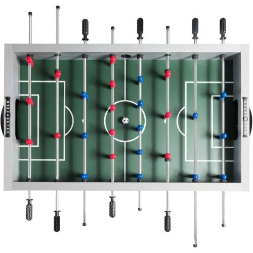 자이언텍스 Giantex 48 Foosball Table, Wooden Soccer Table Game w/Footballs, Suit for 4 Players, Competition Size Table Football for Kids, Adults, Football Table for Game Room, Arcades