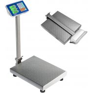 [아마존베스트]Giantex 660lbs Weight Computing Digital Scale Floor Platform Scale for Weighing Luggage Package Shipping Mailing Postal Scale with Accurate LB/KG Price Calculator, High-Definition