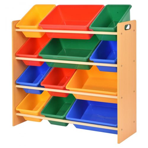 자이언텍스 Giantex Toy Bin Organizer Kids Childrens Storage Box Playroom Bedroom Shelf Drawer