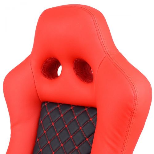 자이언텍스 Giantex Racing Gaming Office Chair High Back Style Bucket Seat Office Desk Chair Gaming Chair