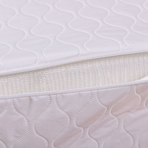 자이언텍스 Giantex Memory Foam Baby Crib Mattress Toddler Infant Comfort Removable Waterproof Cover, 52 X 27.5 X 5