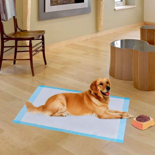 자이언텍스 Giantex 100PCS 30’’ X 36’’ Puppy Pet Pads Dog Cat Wee Pee Piddle Pad Training Underpads