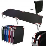 Giantex Magshion Portable Military Fold Up Camping Bed Cot + Free Storage Bag- 7 Colors