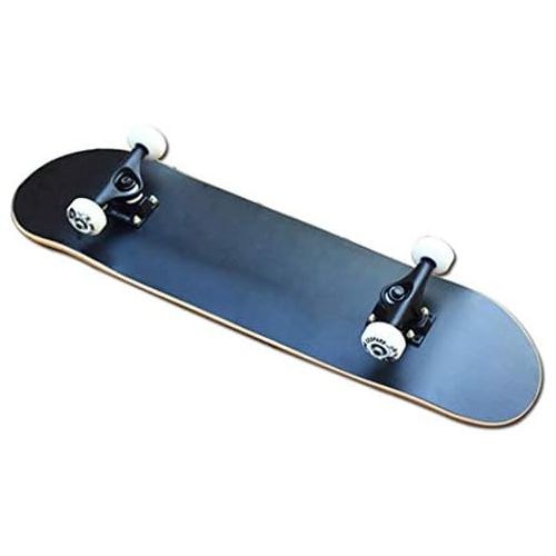  Gib niemals auf Skateboard mit Vier Radern Street Skateboard-Board mit beidseitiger geneigter Skateboard-Tradition (Farbe : C)