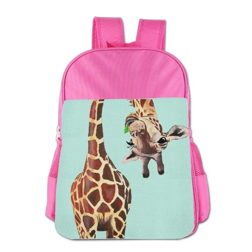  Gibberkids Kid Giraffe Funny School Backpack Bookbag Boys/Girls For 4-15 Years Old RoyalBlue