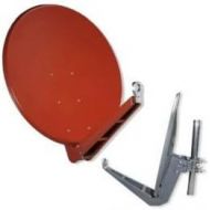 [아마존베스트]-Service-Informationen Gibertini OP SE Professional Series 85cm Aluminium ziegelrot Satellite