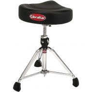 Gibraltar 2 Tone Motorcycle Style Drum Throne (All Black) 96082T