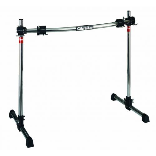  Gibraltar GRS300C Road Series 40C Curved Front Rack with Fix T Legs, RS Black Clamps