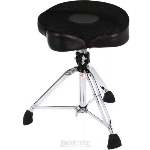  Gibraltar 9608MW2T Moto-style Airtech Mesh Drum Throne