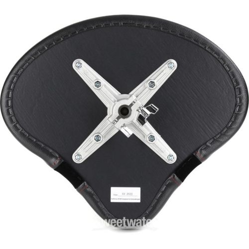  Gibraltar 9608M 16-inch Cordura Saddle Drum Throne