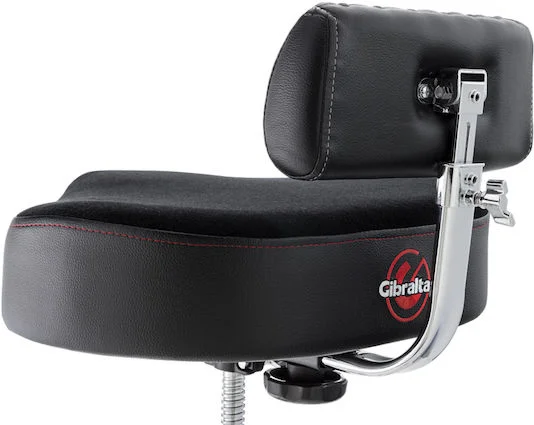  Gibraltar 9808OS-AB Moto-style Oversized Drum Throne with Backrest