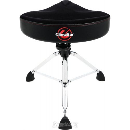  Gibraltar 9608MB Moto-style Drum Throne with Backrest