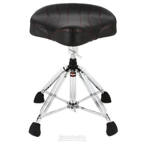  Gibraltar 9908 Moto-style Oversized 4-post Drum Throne