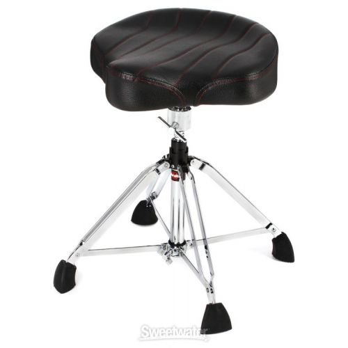  Gibraltar 9908 Moto-style Oversized 4-post Drum Throne