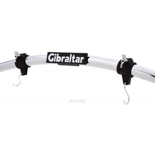  Gibraltar GCSCG-L Large Curved Gong Stand - Chrome