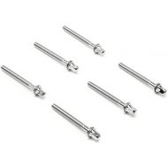 Gibraltar SC-4B 2 inch / 52mm Tension Rods with Washers (6-pack)