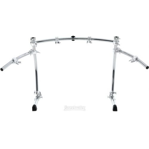  Gibraltar GCS-400C Chrome Series Curved Drum Rack with 2 Side Wings