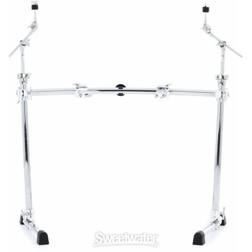  Gibraltar GCS302C Chrome Series Curved Rack with 2 Cymbal Boom Arms