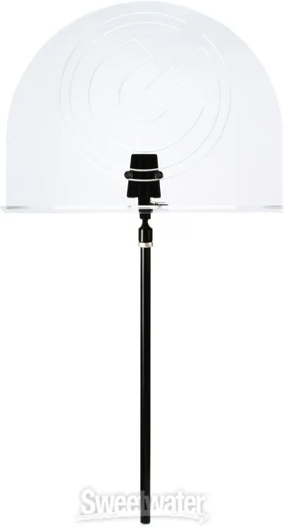  Gibraltar Acrylic Music Stand with Mounting Arm