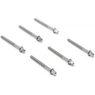 Gibraltar SC-4E 2-1/4 inch / 58mm Tension Rods with Washers (6-pack)
