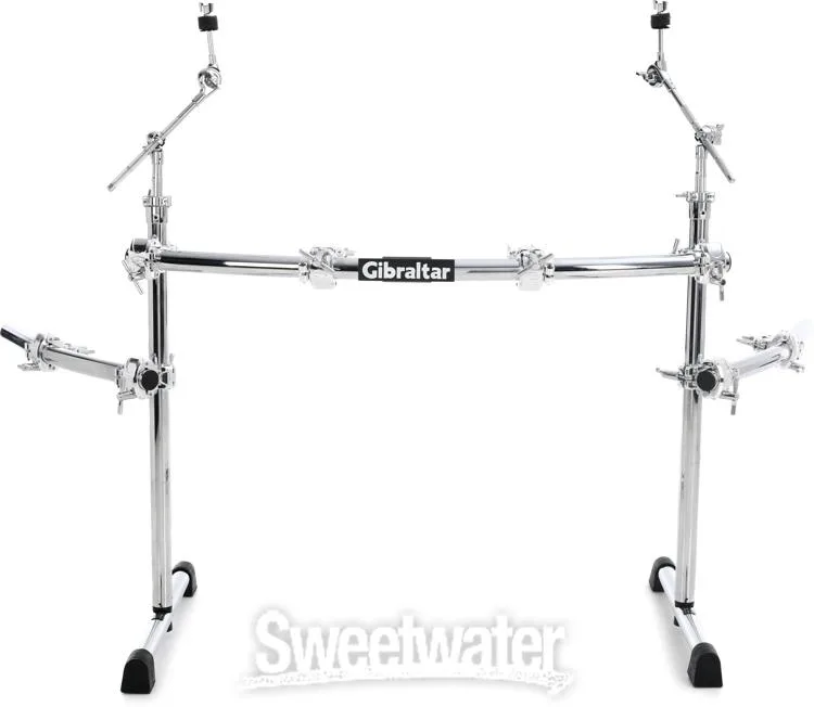  Gibraltar GCS375R Chrome Series Curved Rack System with 2 Side Wings