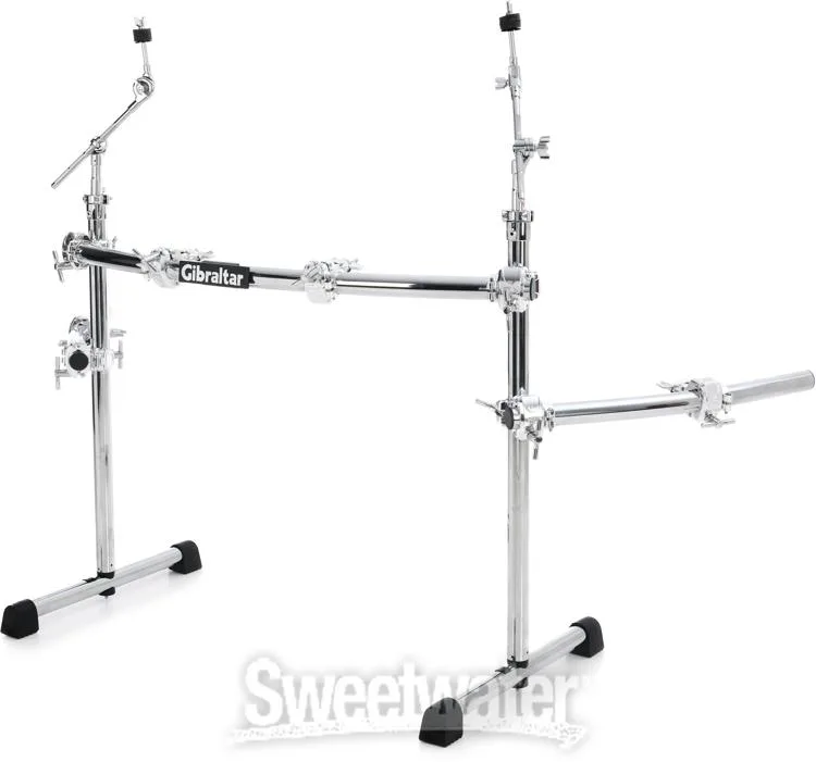  Gibraltar GCS375R Chrome Series Curved Rack System with 2 Side Wings