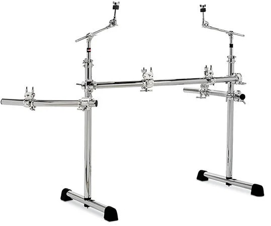  Gibraltar GCS375R Chrome Series Curved Rack System with 2 Side Wings