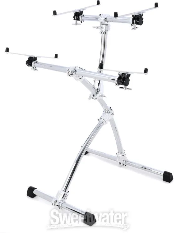  Gibraltar GKS-KT76 Key Tree 2-Tier Keyboard Stand - Chrome