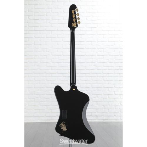  Gibson Rex Brown Signature Thunderbird Electric Bass Guitar - Ebony