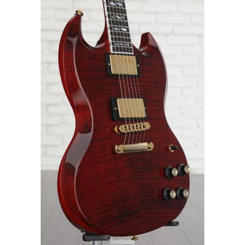  Gibson SG Supreme Electric Guitar - Wine Red Demo