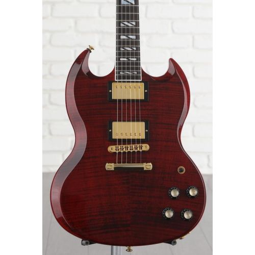  Gibson SG Supreme Electric Guitar - Wine Red Demo