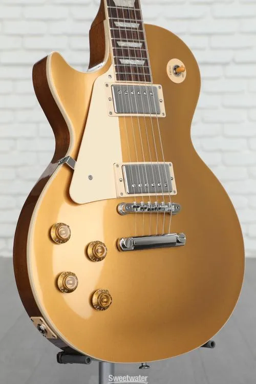  Gibson Les Paul Standard '50s Left-handed Electric Guitar - Gold Top