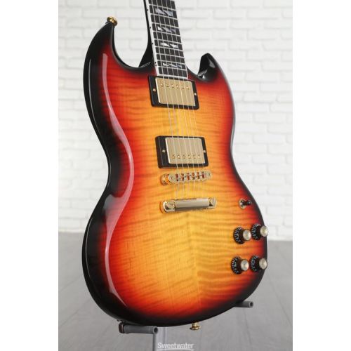  Gibson SG Supreme Electric Guitar - Fireburst Demo